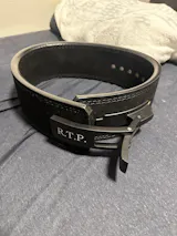 R.T.P. トレーニングベルト 13mm 牛革 レバーアクション 痛くないトレーニングベルト 