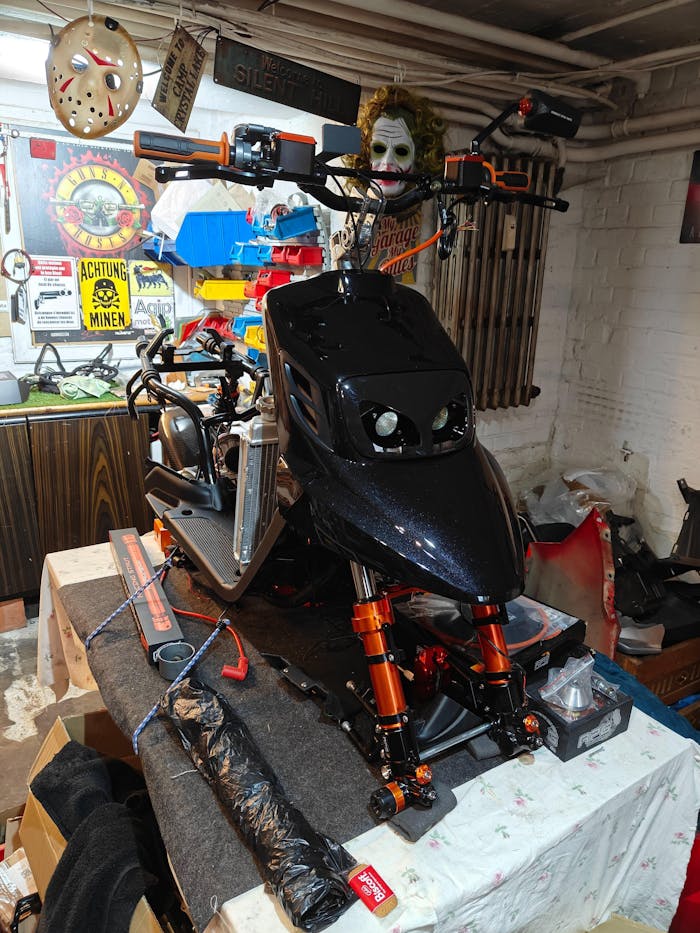 CNC Felgen Set 13 Zoll - Yamaha Aerox / Minarelli