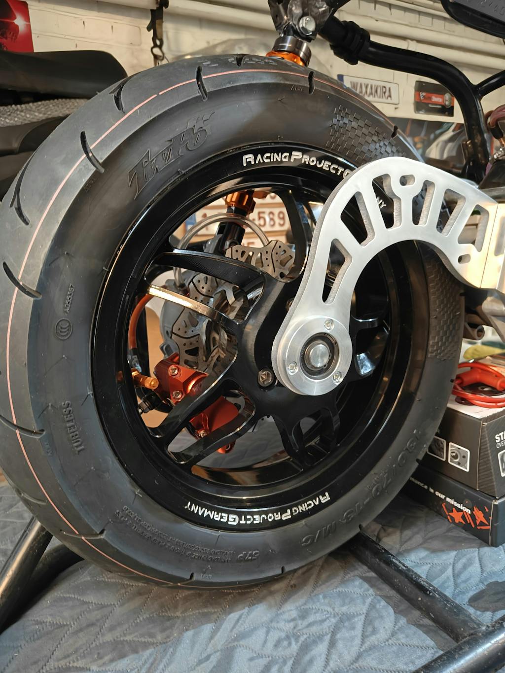 CNC Felgen Set 13 Zoll - Yamaha Aerox / Minarelli