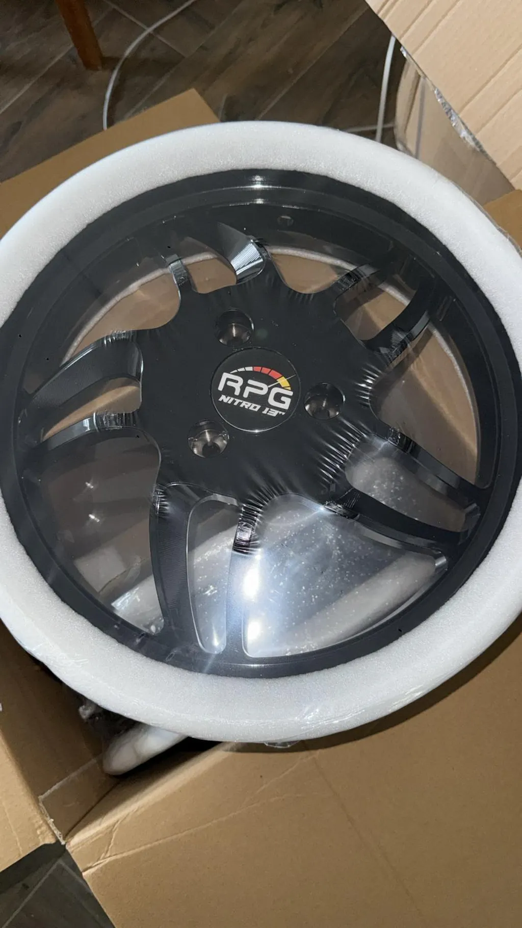 CNC Felgen Set 13 Zoll - Yamaha Aerox / Minarelli