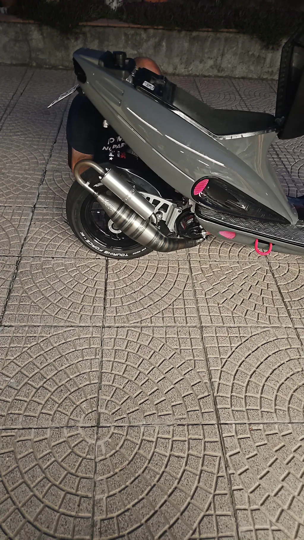 Schutzblech Kotflügel RPG Hinten Minarelli Liegend Aerox Jog