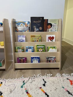Tiered Montessori Bookshelf