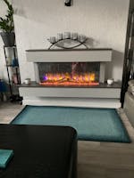 Katell Italia Savona Electric Fireplace Suite