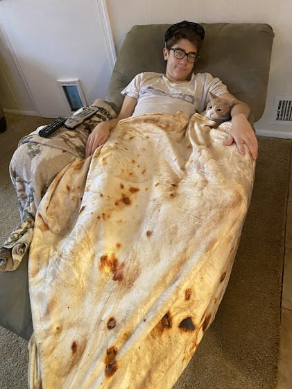 Official burrito best sale blanket reviews