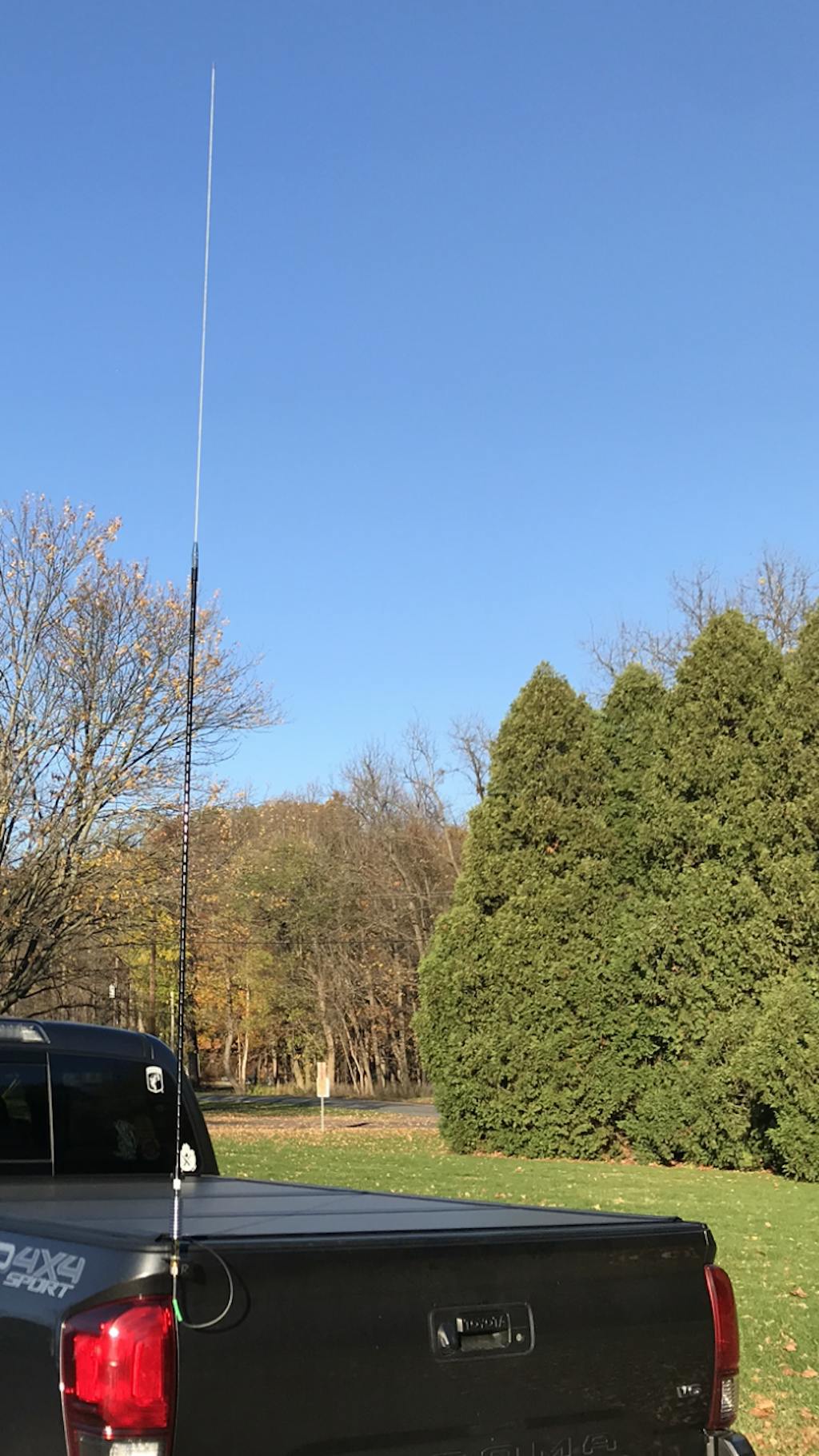 20162021 3rd Gen Toyota CB Antenna Mount Stainless Steel