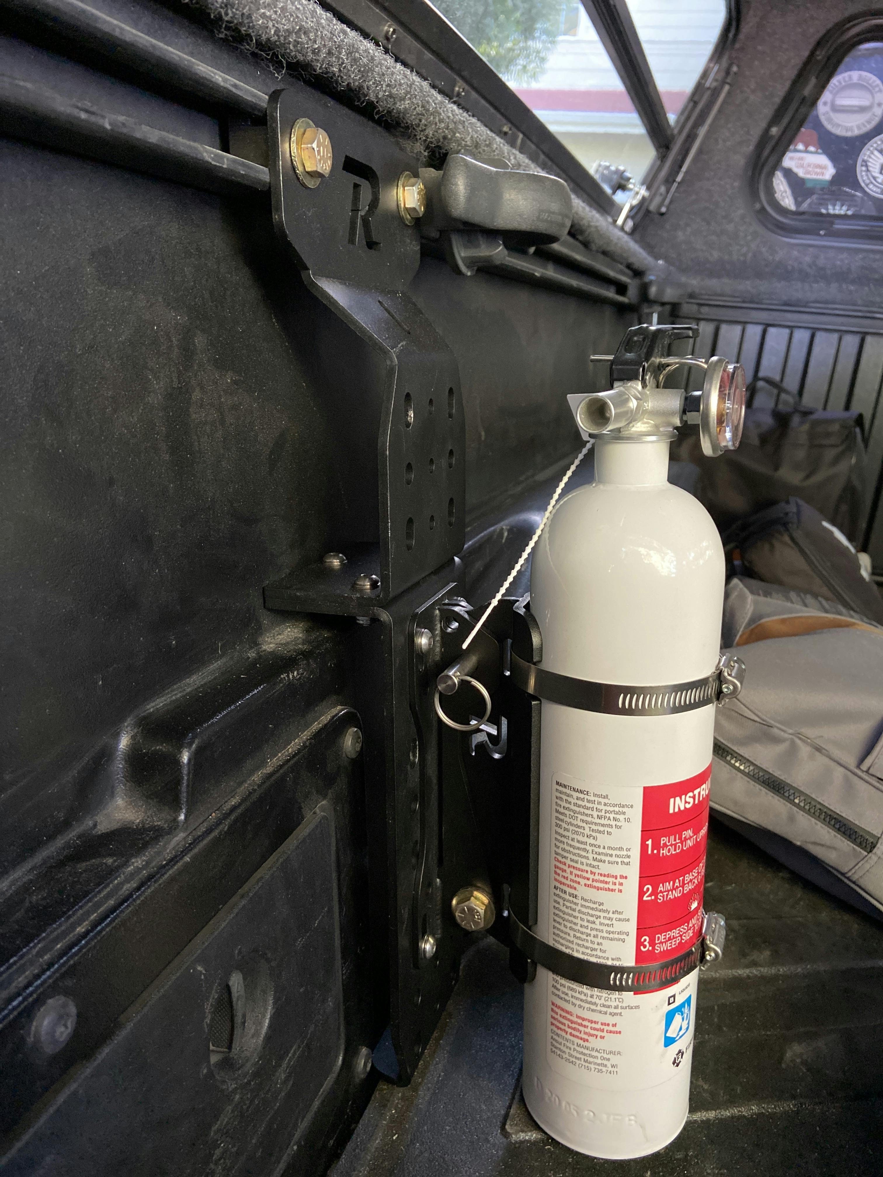 Molle Panel Accessory Mount Fire Extinguisher Quick Release Rago