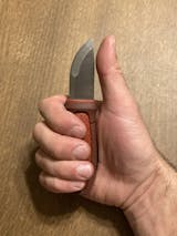 Mora Knives Eldris Fixed Blade Neck Knife Plain edge Black Handle & Sheath  12647