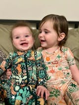 The Second-Skin 2-Piece Short Sleeve Pajama | Desert Cactus (Beige)