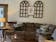 44 Inch Wall Wood Window Arch -Large Cathedral Window Frame-Sunset Grove Cathedral