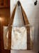 The Highlands Genuine Cowhide Tote Handbag Brown