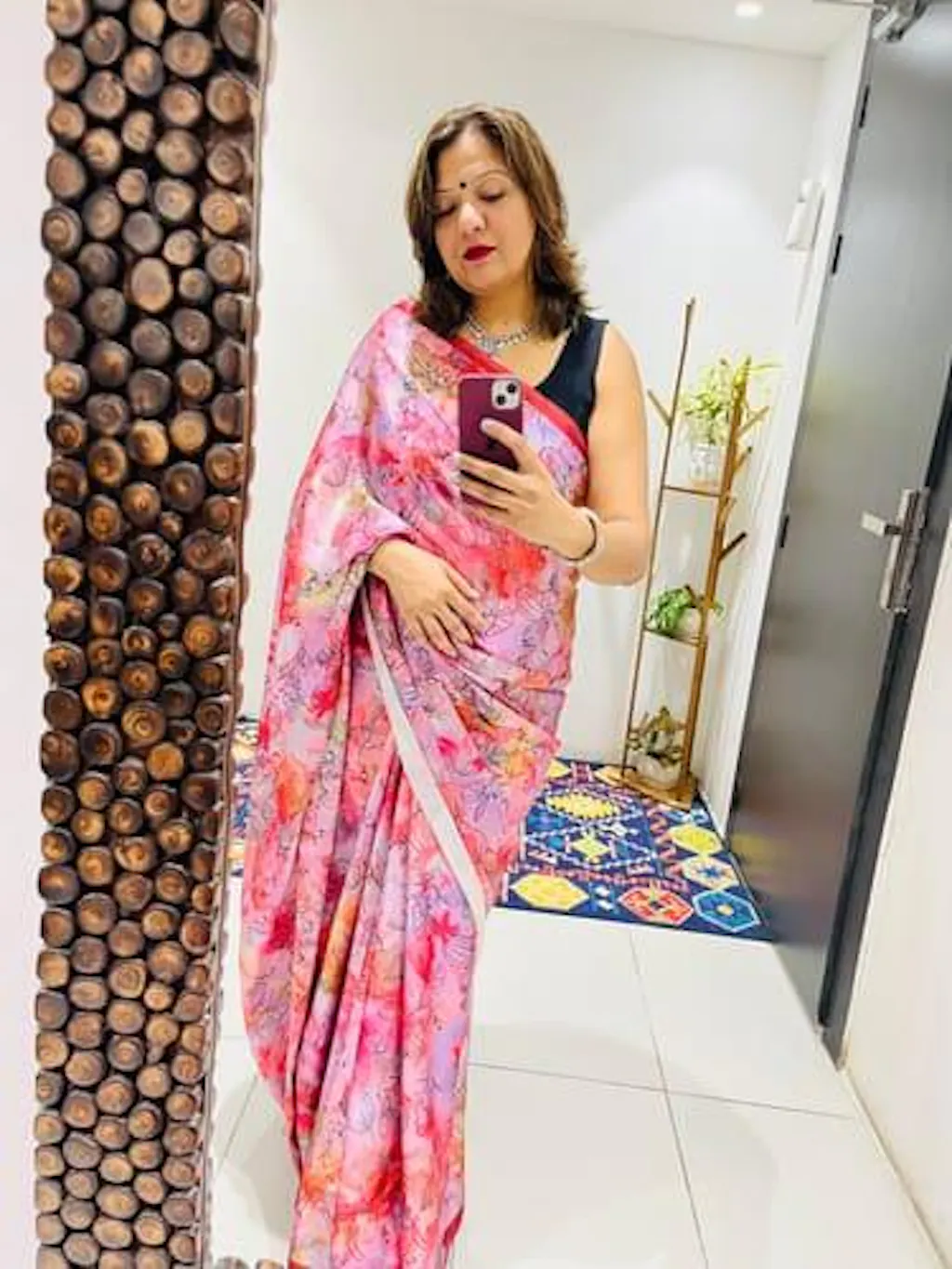 Klora Satin Silk Saree