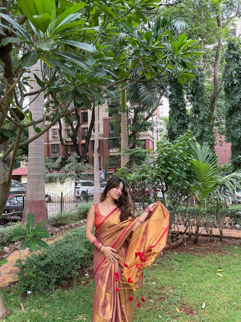 Raga Mul Tissue Saree