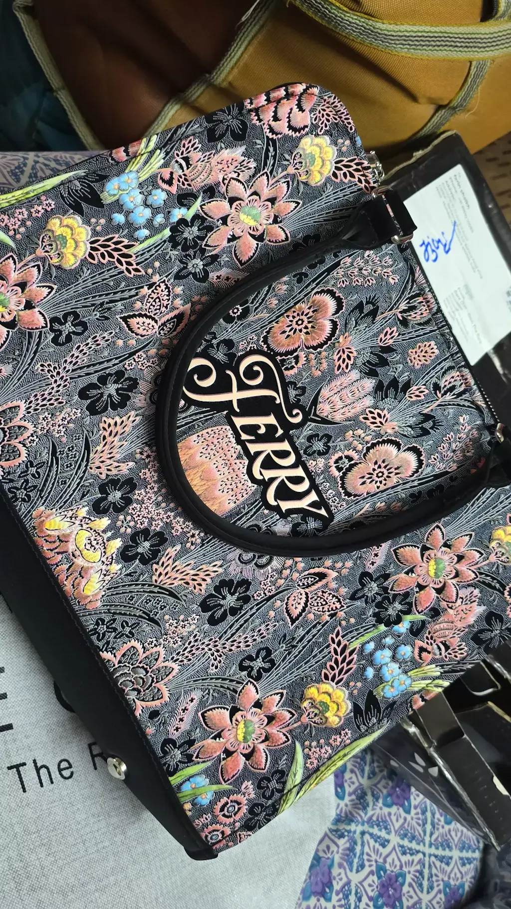 Allure Essence Customized Name Tote Bag for Women | Rare Canvas