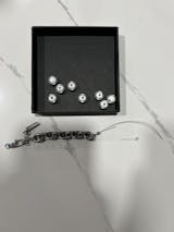 日本未発売♪ RAREROMANCE Reflective Pearl Bracelet シルバー Reflective Pearl bracelet | RARE-ROMANCE™