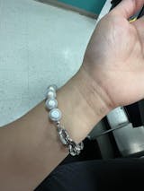 日本未発売♪ RAREROMANCE Reflective Pearl Bracelet シルバー Reflective Pearl bracelet | RARE-ROMANCE™