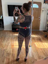 Carmen Super High Waist Garter Short – Slate Grey