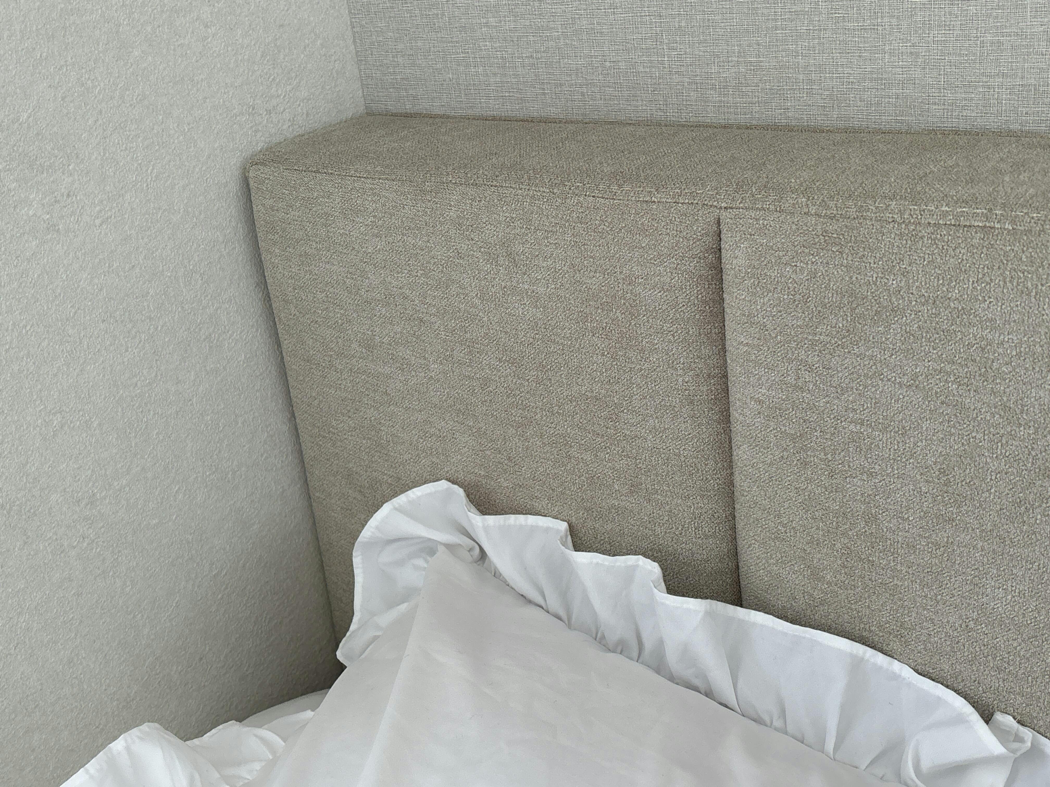 ファブリックベッド 布張り すのこベッド『EIRA エイラ』 グレー (sku