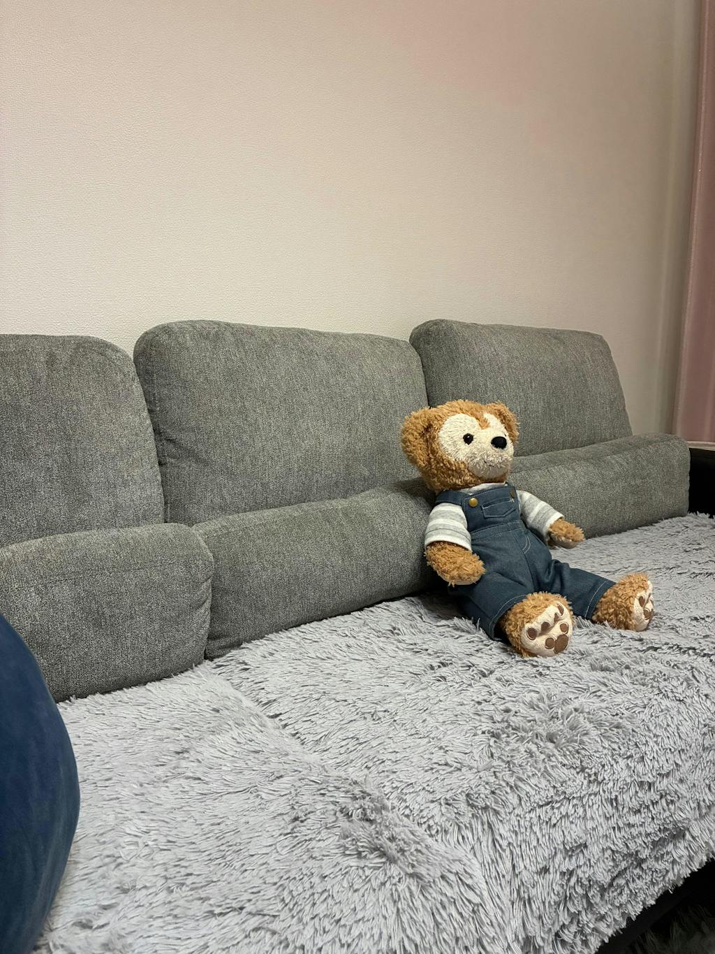 オットマン カウチソファ 『ESTERD エスタード』グレー×ブラック (sku