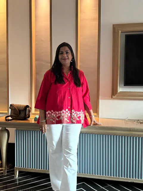 Maitreyi Hand-Embroidered Shirt