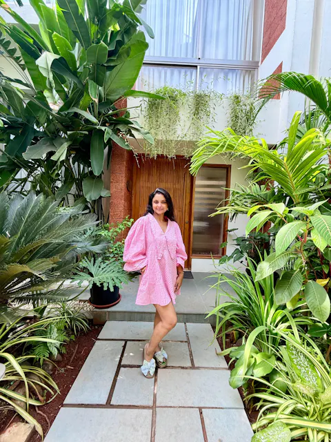 Revaa Hand-Embroidered Short Dress