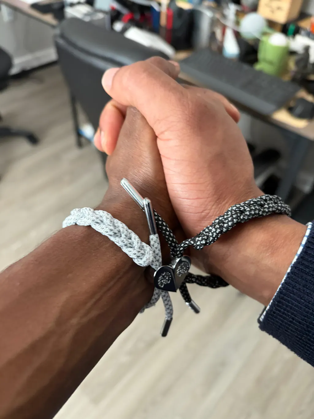 Chromates Magnetic Heart Bracelet Set | Love Collection | Rastaclat