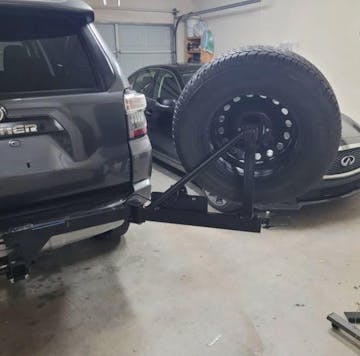 Version 1 – Tire Carrier Build Plans [inches+mm]