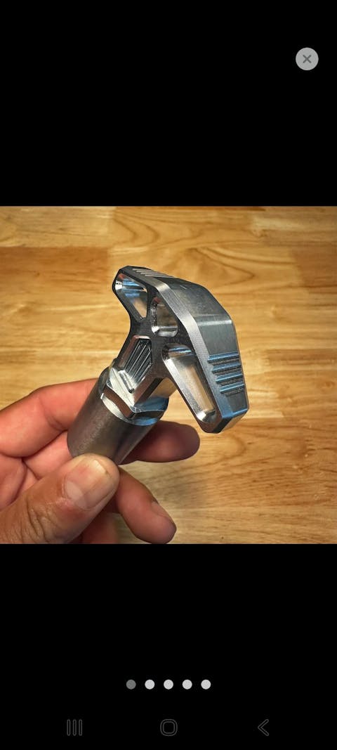 Billet Anodize Aluminum T-Handle