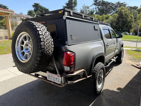 Swing Out Spare Tire Carrier Universal Heavy Duty Hinge Kit Assembly