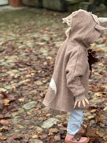 Fuchs Nordkidz Wollwalk Jacke Woolen Wool Jacket For Children