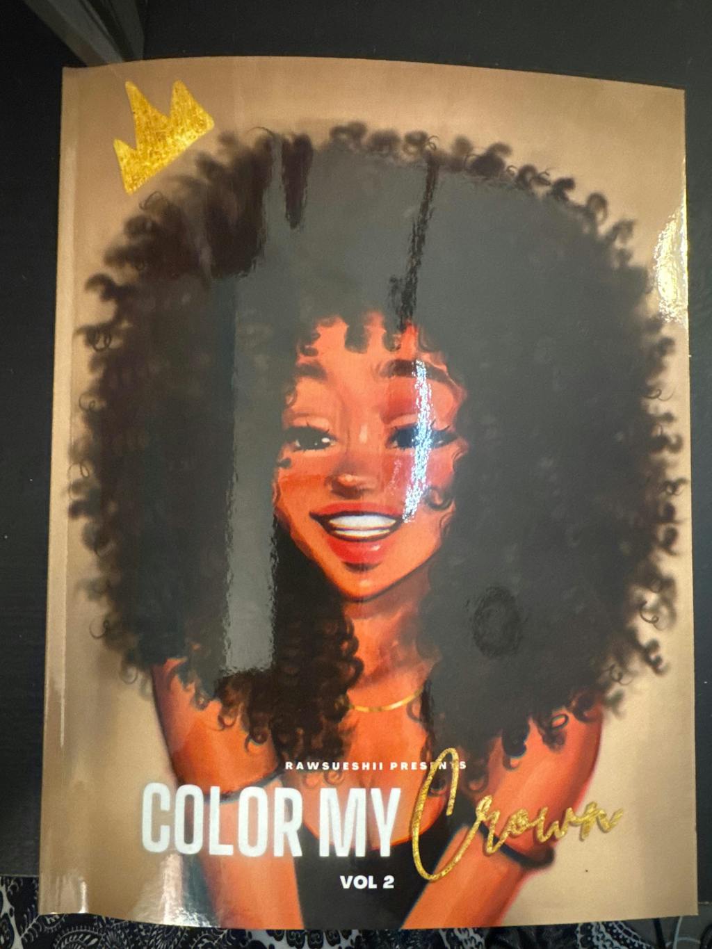 Color My Crown Coloring Book | RawSueshii by Christina Lorré