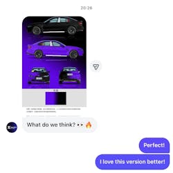 Honda Civic Black Purple Custom Vinyl Wrap