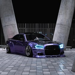 Gloss Metallic Royal Purple Vinyl Wrap