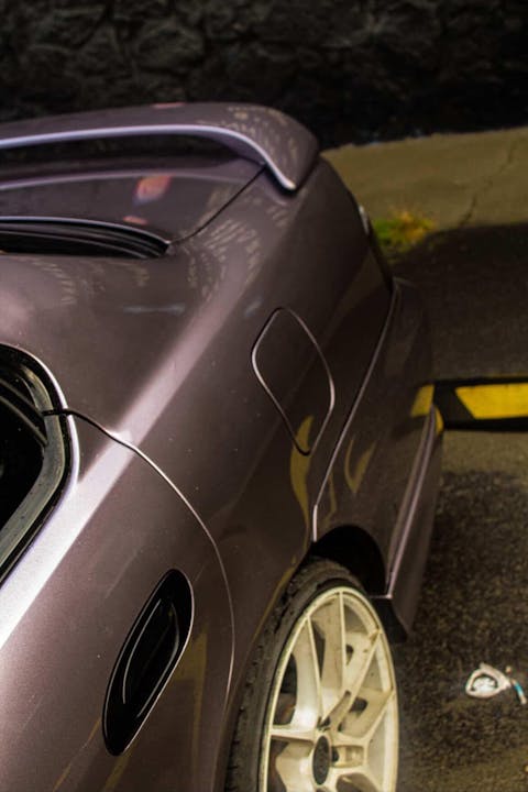 Gloss Metallic Luminous Violet Vinyl Wrap