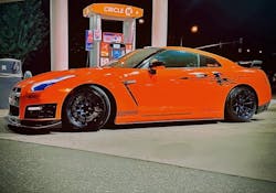 Gloss Orange Vinyl Wrap