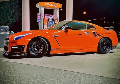Gloss Orange Vinyl Wrap
