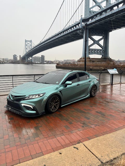 Gloss Metallic Ryan Green Vinyl Wrap