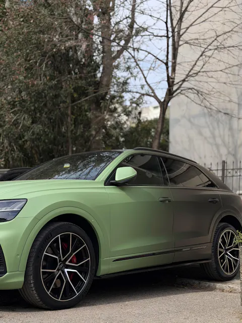 Custom Gradient Vinyl Wrap