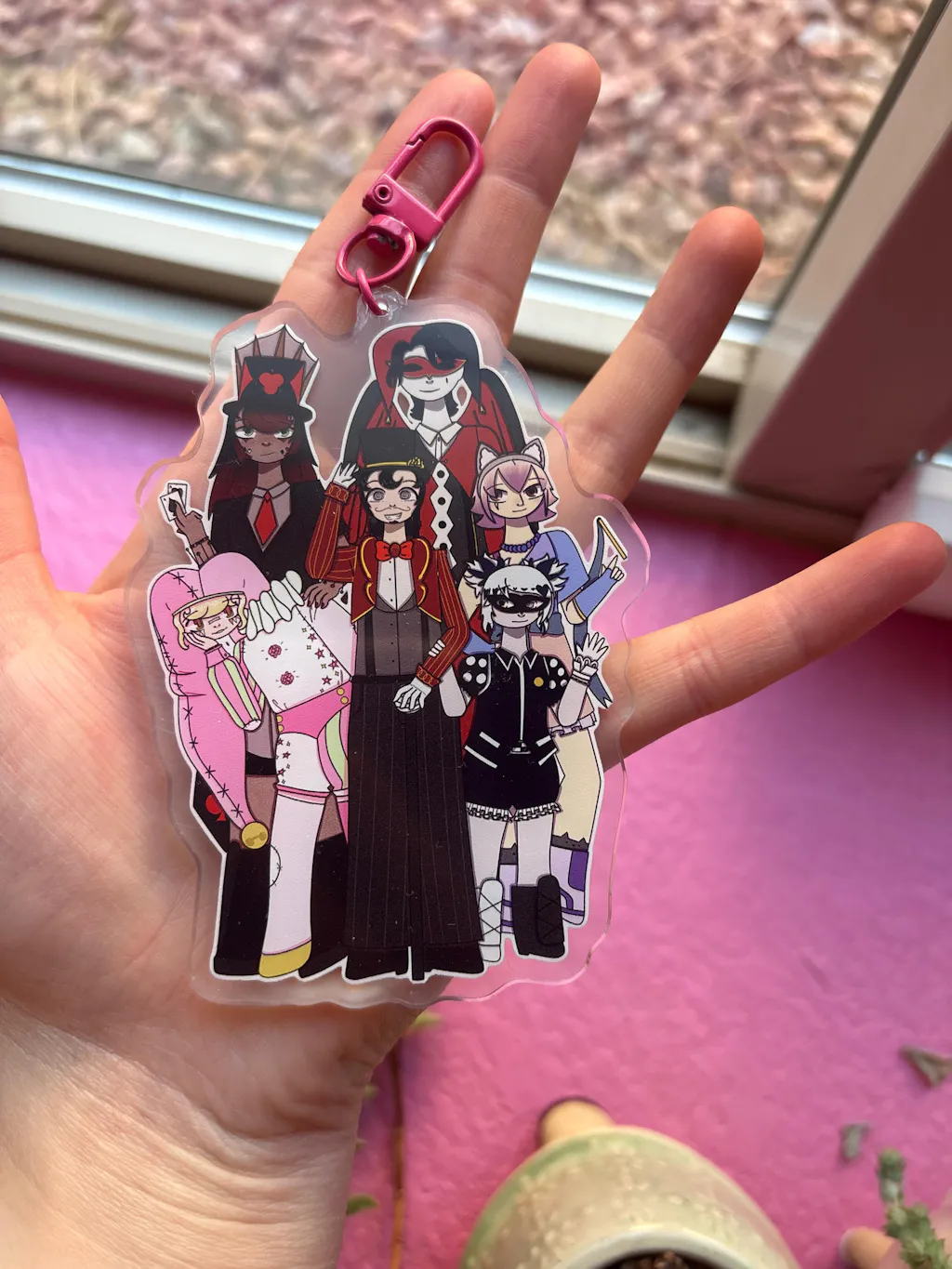 Custom  Acrylic Keychains Charms