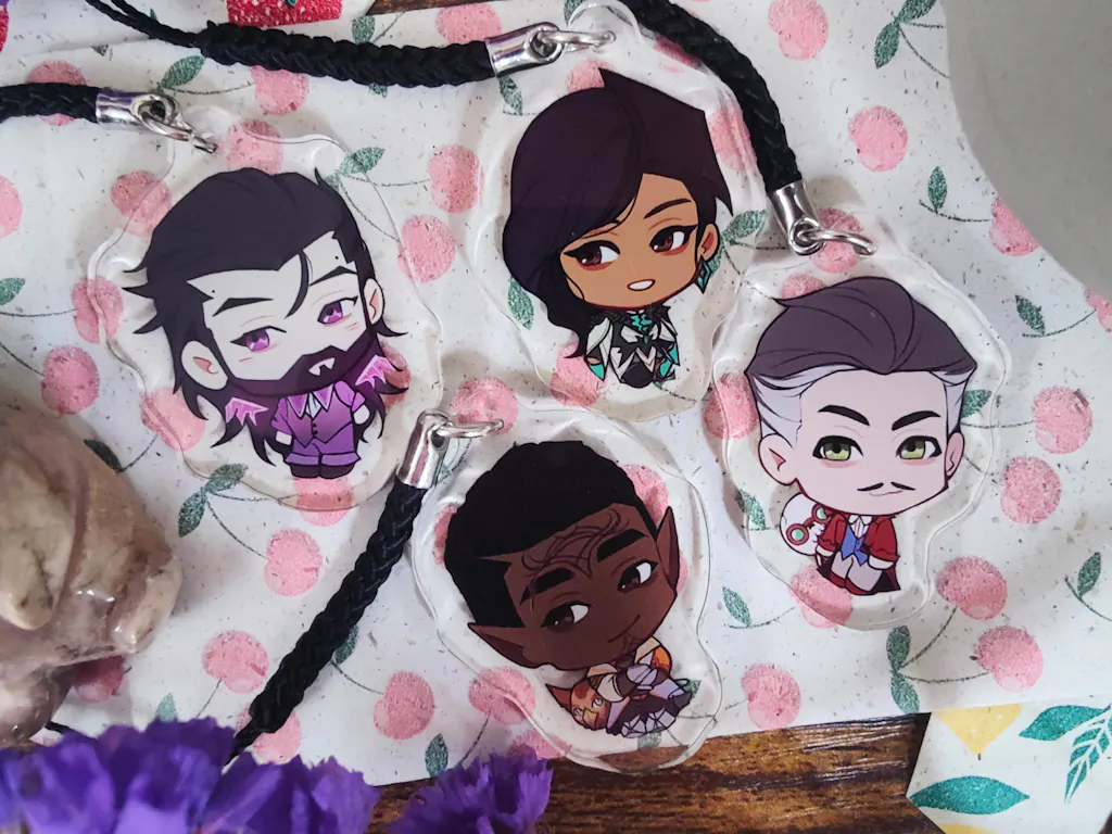 Custom  Acrylic Keychains Charms