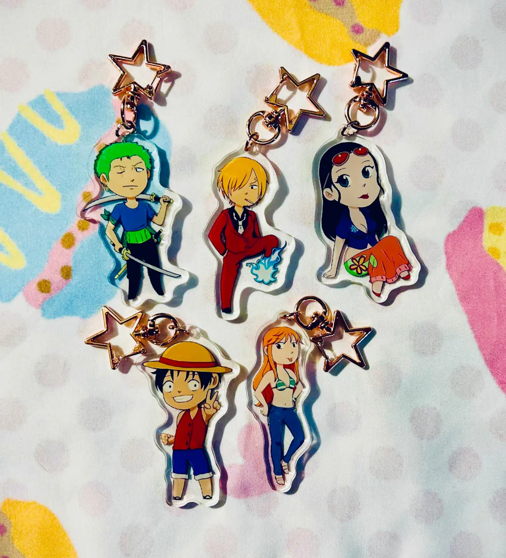 Custom  Acrylic Keychains Charms