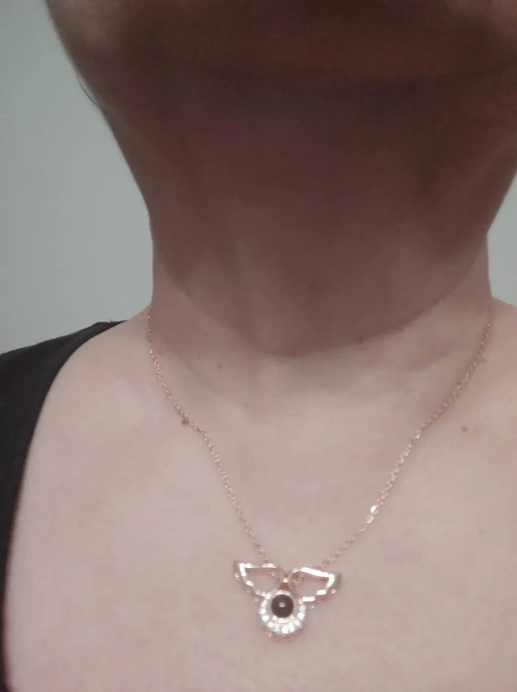 Collier Ange avec Photo Personnalisée