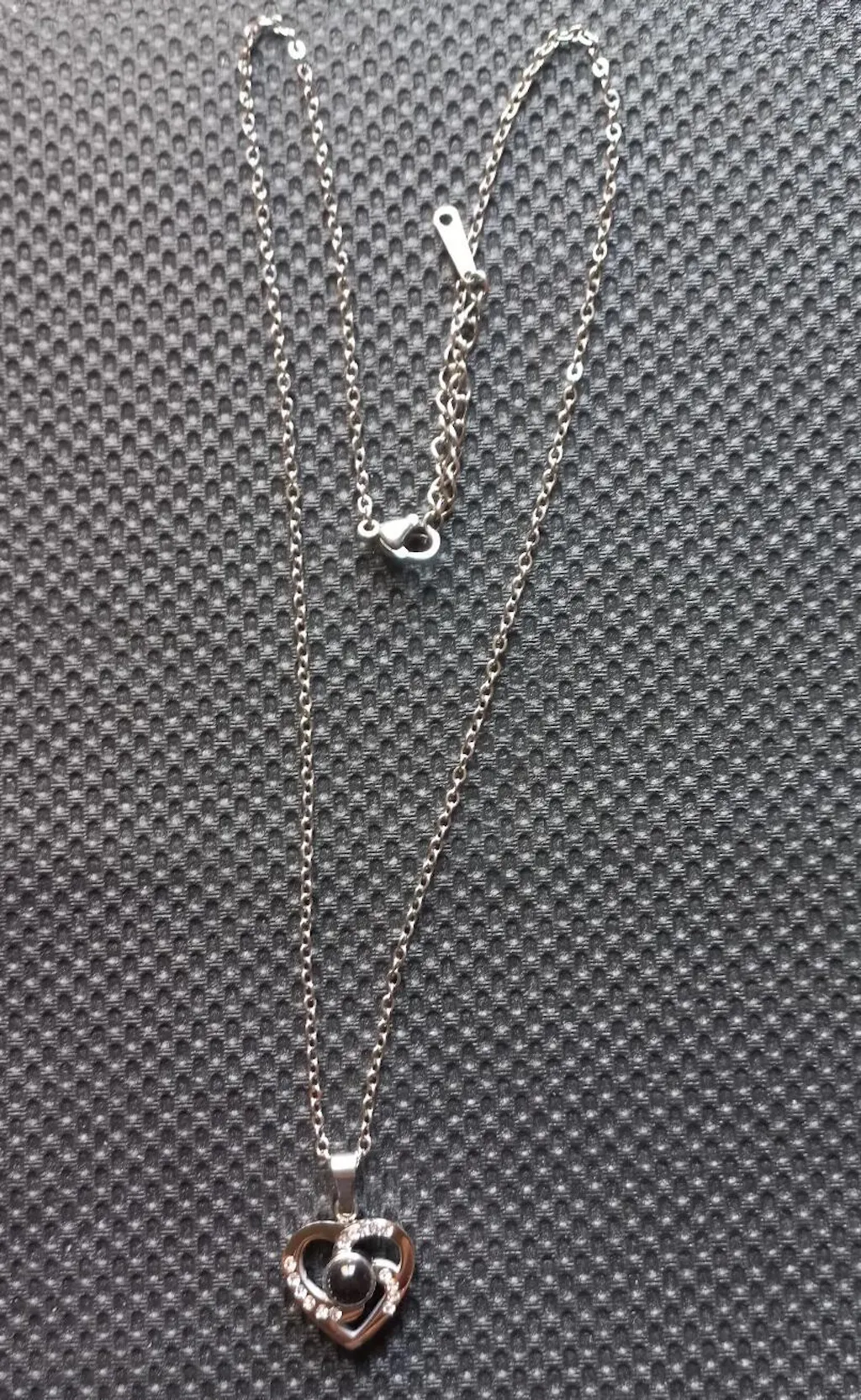 Collier Lumière du Cœur avec Photo Personnalisée
