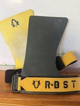 🔥 Iron-X Pull-Up Grips - Venom Green | Rubber Hand Grips