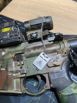 Сталевий жетон з власним гравіюванням