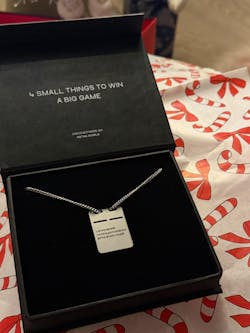 Сталевий жетон з власним гравіюванням