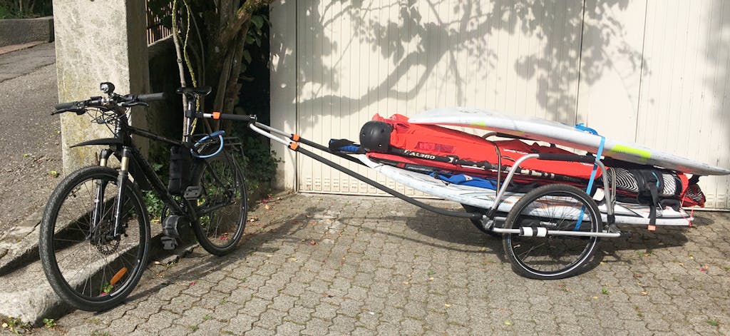 (Fahrrad)Anhänger für SUP & Kajak reacha.de