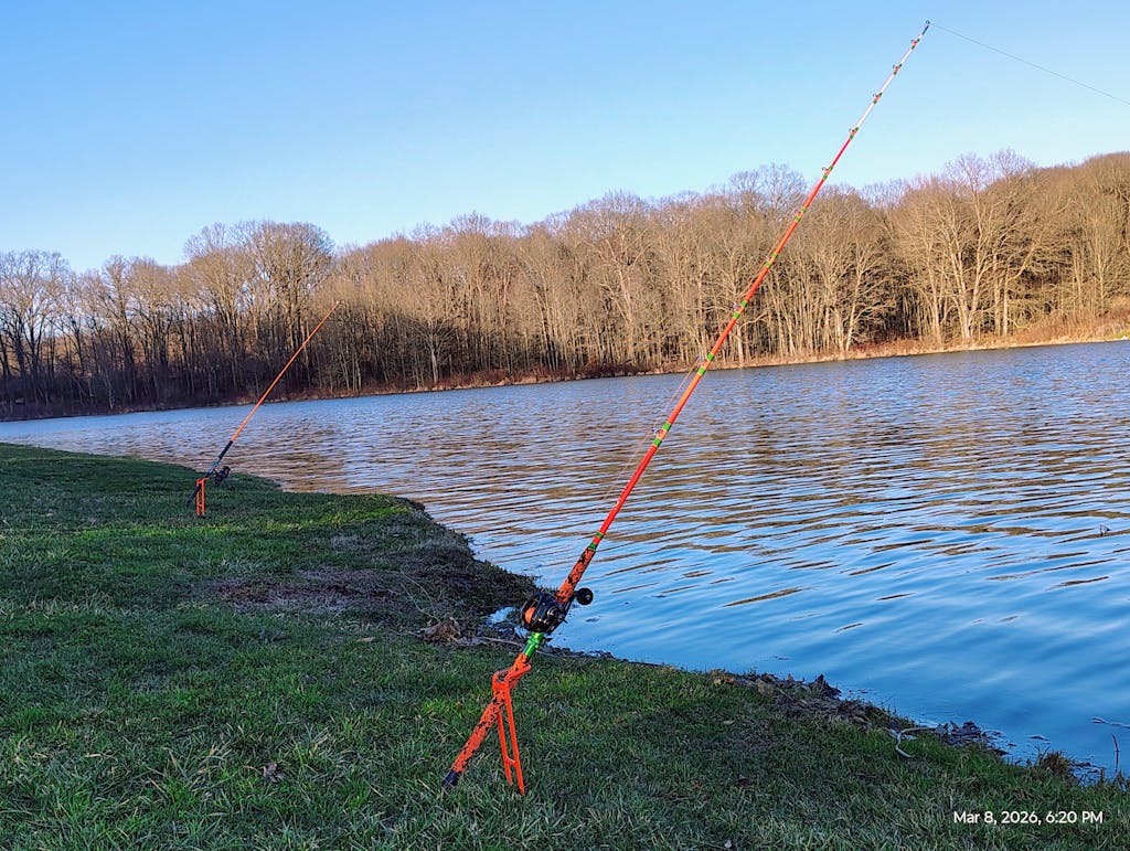 Reaction Tackle Braided Fishing Line - Hi-Vis Orange