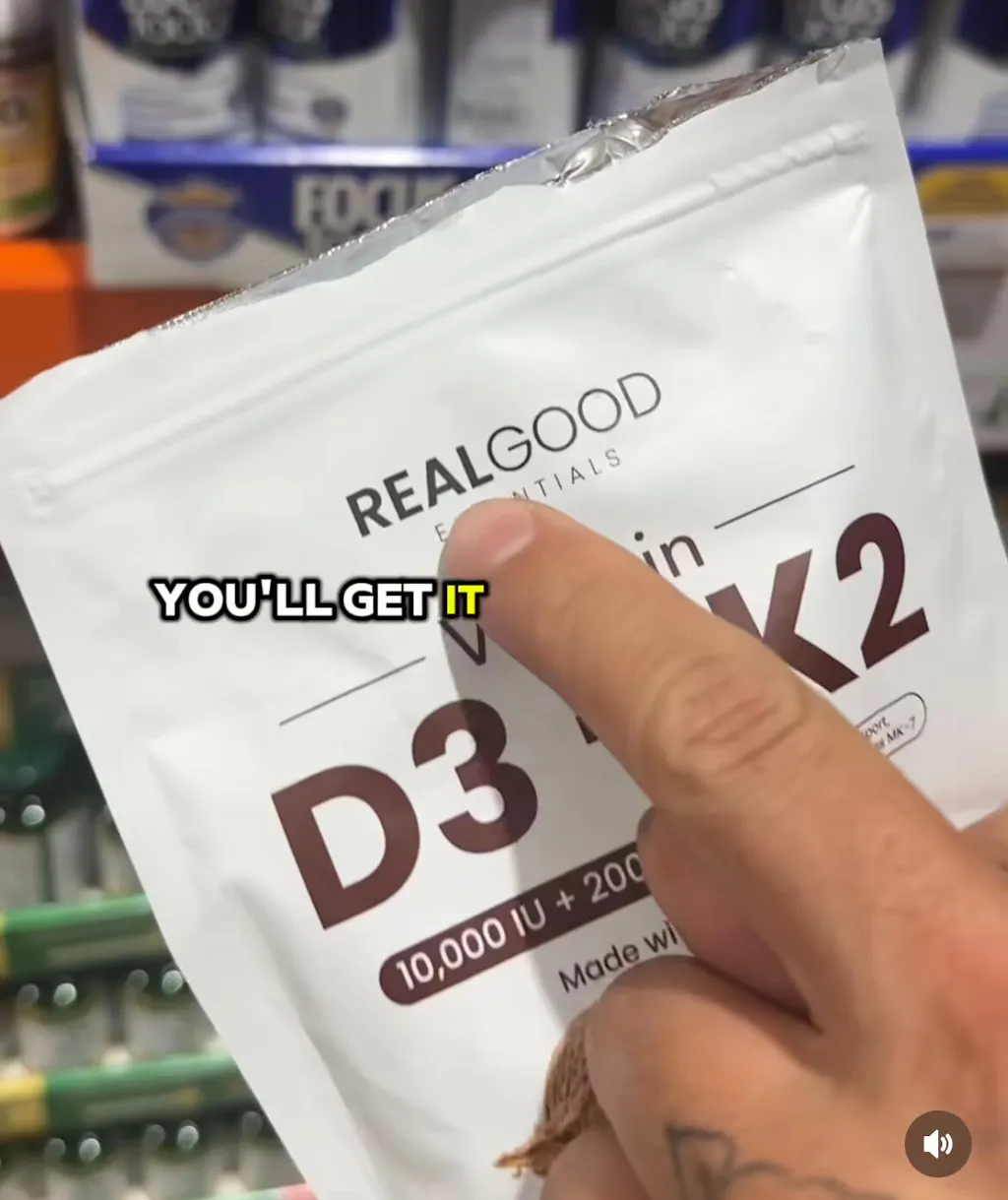 D3+K2 (MK7) Coconut Oil Softgels