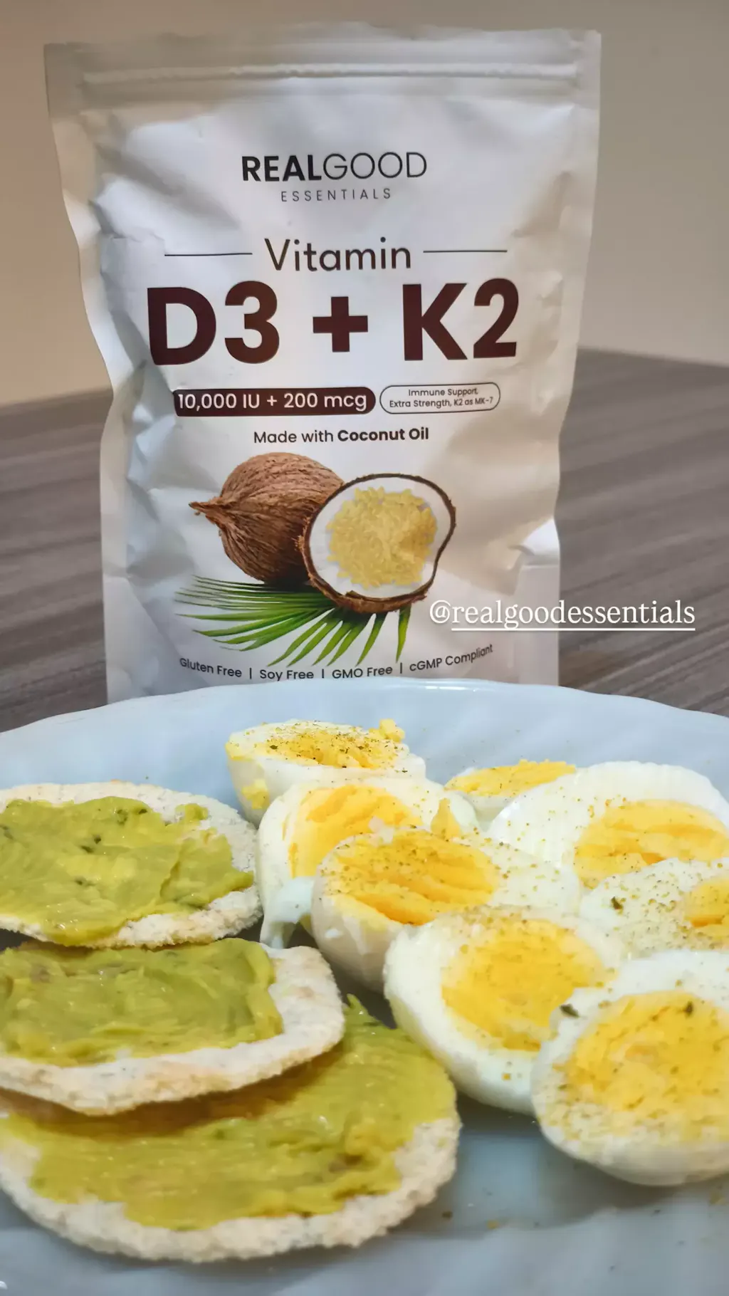 D3+K2 (MK7) Coconut Oil Softgels