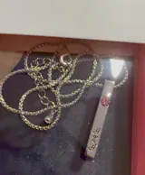 The AKA Vertical Signature Pendant (Silver)